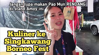 Kuliner ke Singkawang Borneo Fest, Hujan, malah ketemu Cece Amoy Cantik penjual Gorengan Pomun PMK