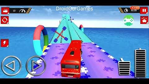 Impossible Bus Stunt Driving - Free Bus Games #1 Android gameplay