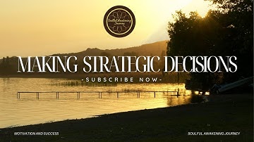 Motivation | Navigate the Waters of Uncertainty - Understanding Risk and Making Strategic Decisions