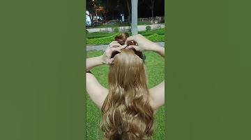 Kẹp tóc giả giữa công viên đông người #tockep #tócgiả