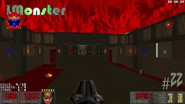 Doom with 1 Monster Megawad(feat. Corruption Cards).Map 21
