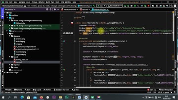 membuat aplikasi listview menggunakan array adapter android studio