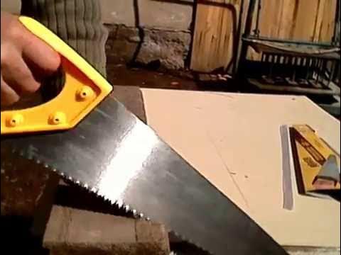Распил 45 градусов. Пиление лобзиком. Как ровно отпилить ножовкой по дереву. Лобзик. Как ровно пилить.