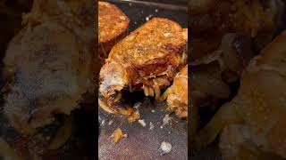“French Onion” Grilled Cheese  #grilledcheese #cookingshorts