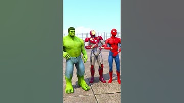 Thumbnail of Who is Stronger? SuperHeroes Vs Hulk Vs Goku #shorts