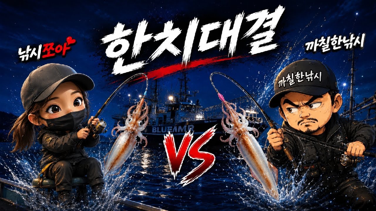 [LIVE] 여수 한치, 오늘이 터지는 날?! 덤벼봅니다!🔥 #낚시 #여수블루미르호 #한치낚시
