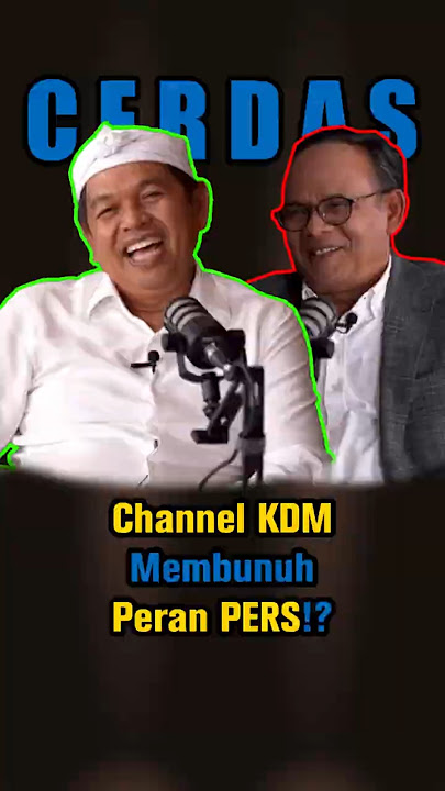 Dituding Bunuh Peran Pers, Ini Jawaban Cerdas Kang Dedi Mulyadi! 👏 #kangdedimulyadi
