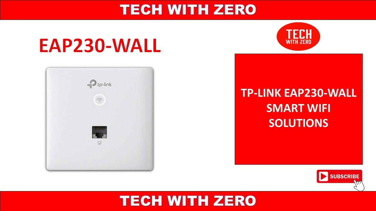 SMART WIFI SOLUTION | TP-LINK EAP230-WALL | UNBOXING | INSTALLATION |  CONFIGURATION | 2023 | - YouTube