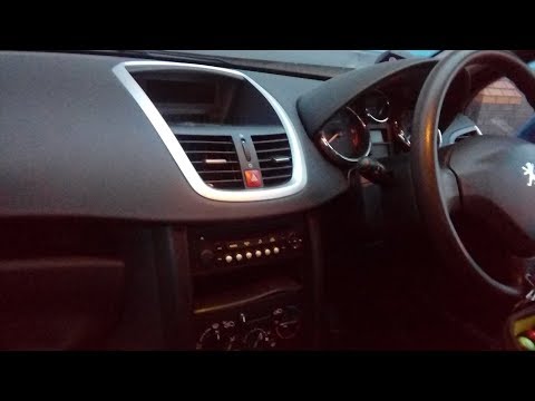 Peugeot 207 2006-2014 how to fit double din radio step by step guide