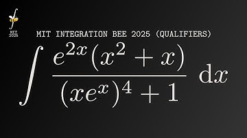 MIT Integration Bee 2025 Qualifiers Q13: Integral of Exponentials