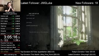 The Last of Us Speedrun (3:05:16) on Grounded mode (Glitchless)