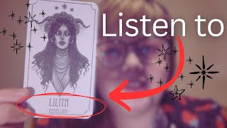 Lilith has advice for YOU! The choice is YOURS!