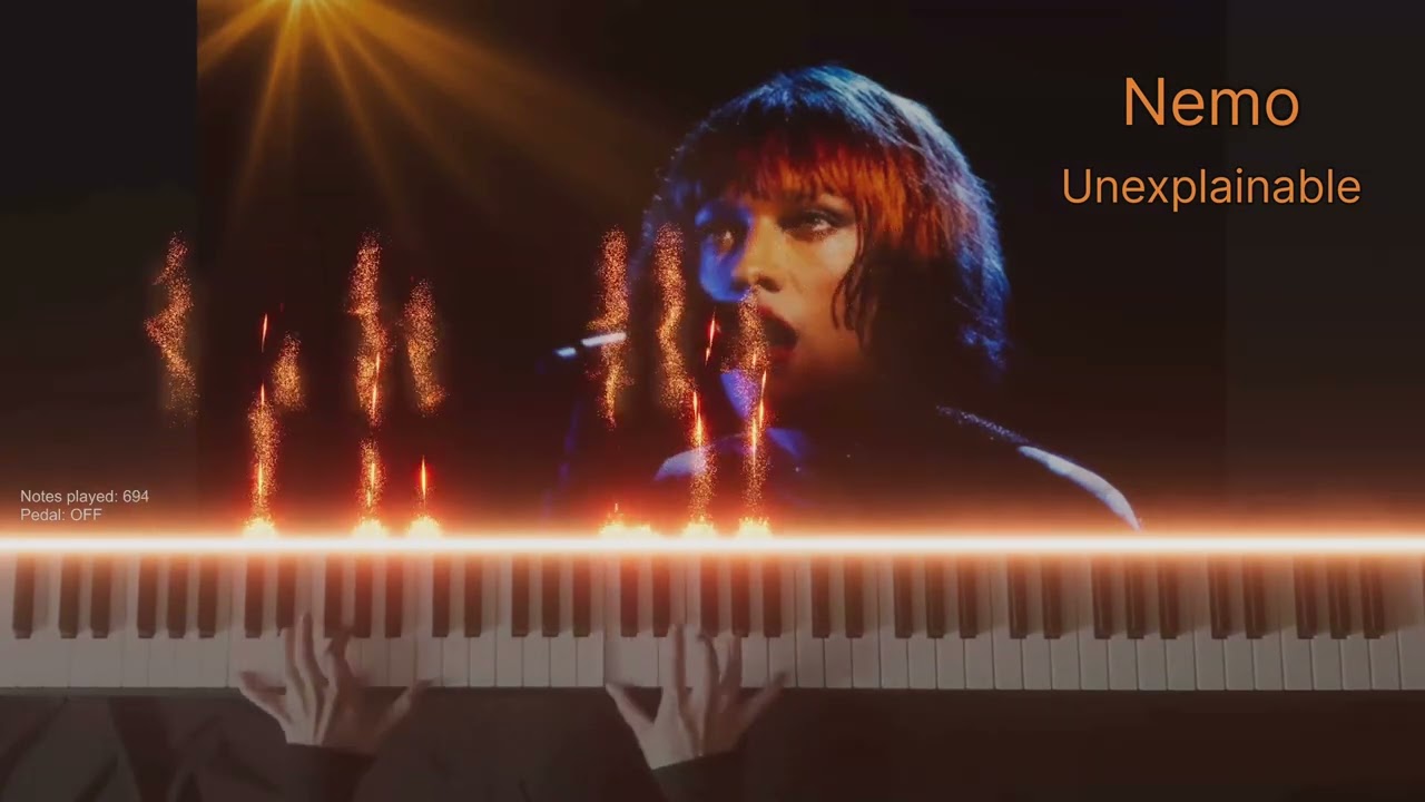 Nemo - Unexplainable / piano cover 