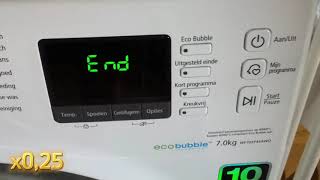 Samsung washing machine tune **ON INSANE SPEED!**