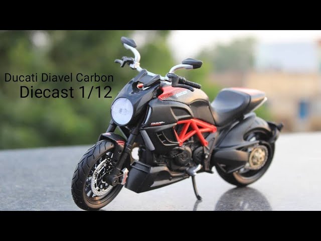 Maisto 1:18 Motorcycle Models Ducati Hypermotard Diecast Plastic