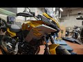 BMW F 900 XR Регулировка подшипника рулевой головки