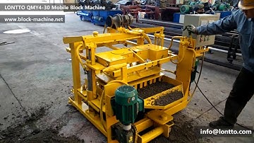QMY4-30 Mobile & Egg Laying Block making Machine - Lontto - Top Manufacturer（2019）