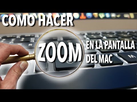 TUTORIAL MAC / COMO HACER ZOOM EN LA PANTALLA DEL MAC