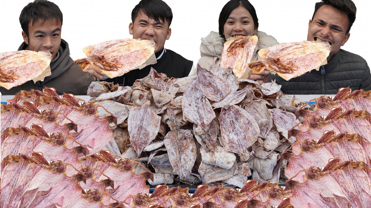 Hưng Troll | Thử Thách Người Cuối Cùng Ngừng Ăn Mực Khô Sốt Cay Samyang x2 Thắng Nhận 5 Triệu