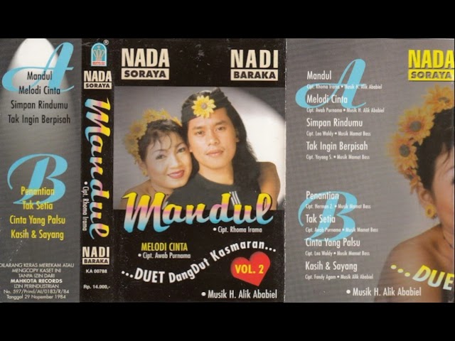 Nada Soraya u0026 Nadi Baraka - Mandul (Original Full Album) #mahkotarecord class=
