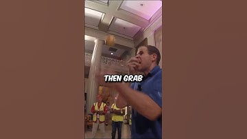 Part 1/2: Most bites taken from 3 apples in one minue while juggling - World Record #FYP #foryoupage