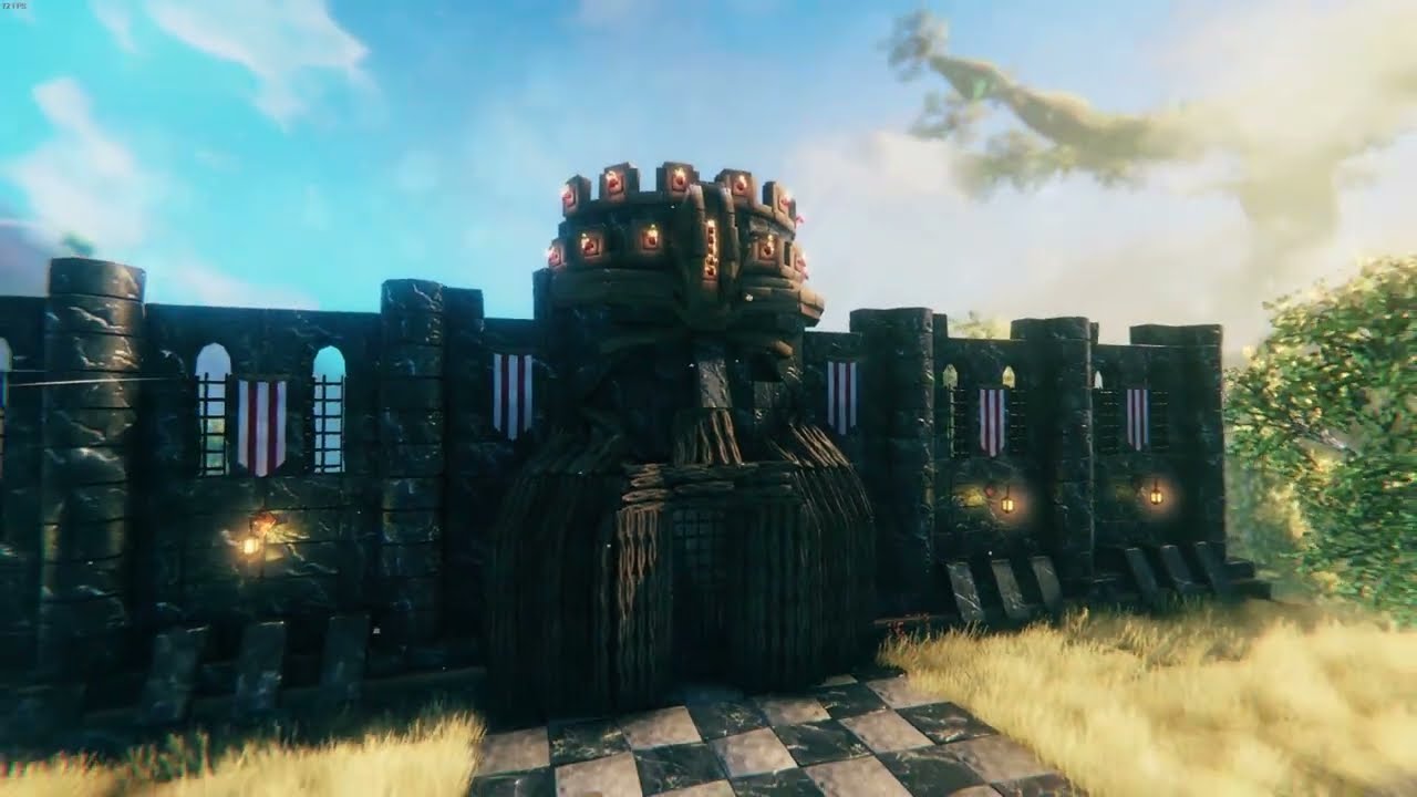 lord of the rings style build valheim