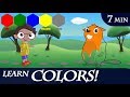 Color Video for Kids (Red, Green, Blue, Yellow, Gray, Black, White, Brown, Orange, Pink)