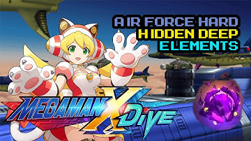 [Global] Mega Man X DiVE - All Hidden Deep Elements: Air Force (Hard)