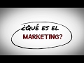¿Qué es el marketing?