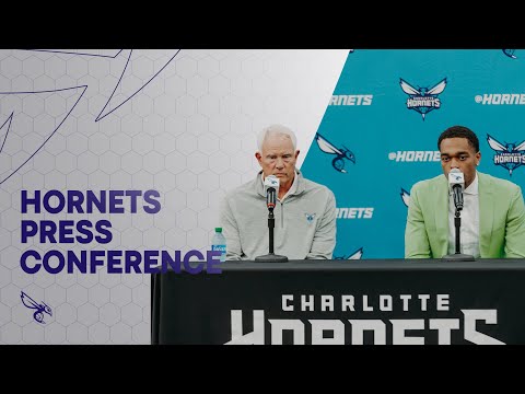 Hornets Press Conference | PJ Washington Jr. and General Manager Mitch Kupchak