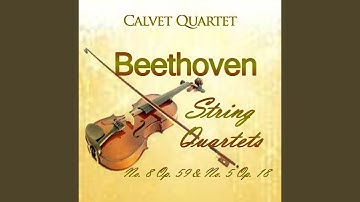 String Quartet No. 2 in E Minor, Op. 58 "Rasumovsky": I. Allegro