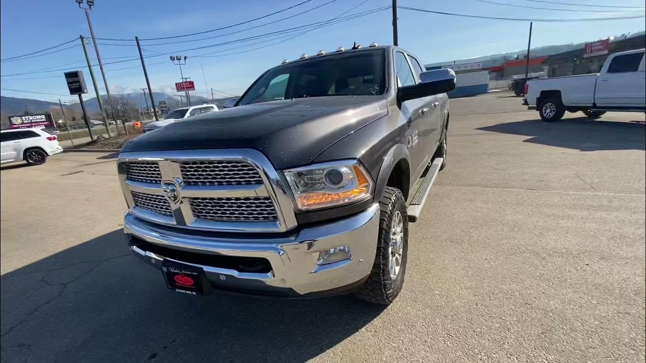 2018 Ram 3500 Manual - YouTube