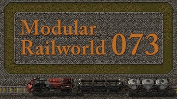 Factorio Modular Railworld #73 - Horizontal Belts