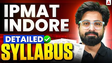 IPMAT Indore 2026 Preparation | IPMAT Indore Verbal Ability Syllabus By Shahbaz Sir