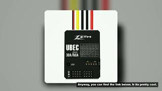 ZTW UBEC 30A HV 3-18S Adjustable Output Voltage 5.2V-12V External BEC For RC Airplane Quadcopter Dro