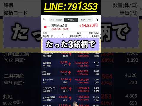 #株式投資#期待値#板寄せ#引け成り#急落株#順張り#売り増し