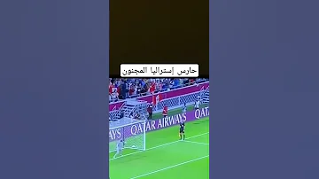 حارس إستراليا المجنون يذهب ببلده إلى كأس العالم 