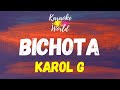 BICHOTA - KAROL G (KARAOKE)