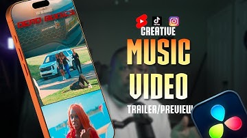 HOW TO MAKE A CREATIVE MUSIC VIDEO TRAILER/PREVIEW Davinci Resolve Tutorial