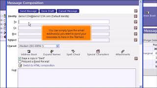 Horde: How to Write an Email Message