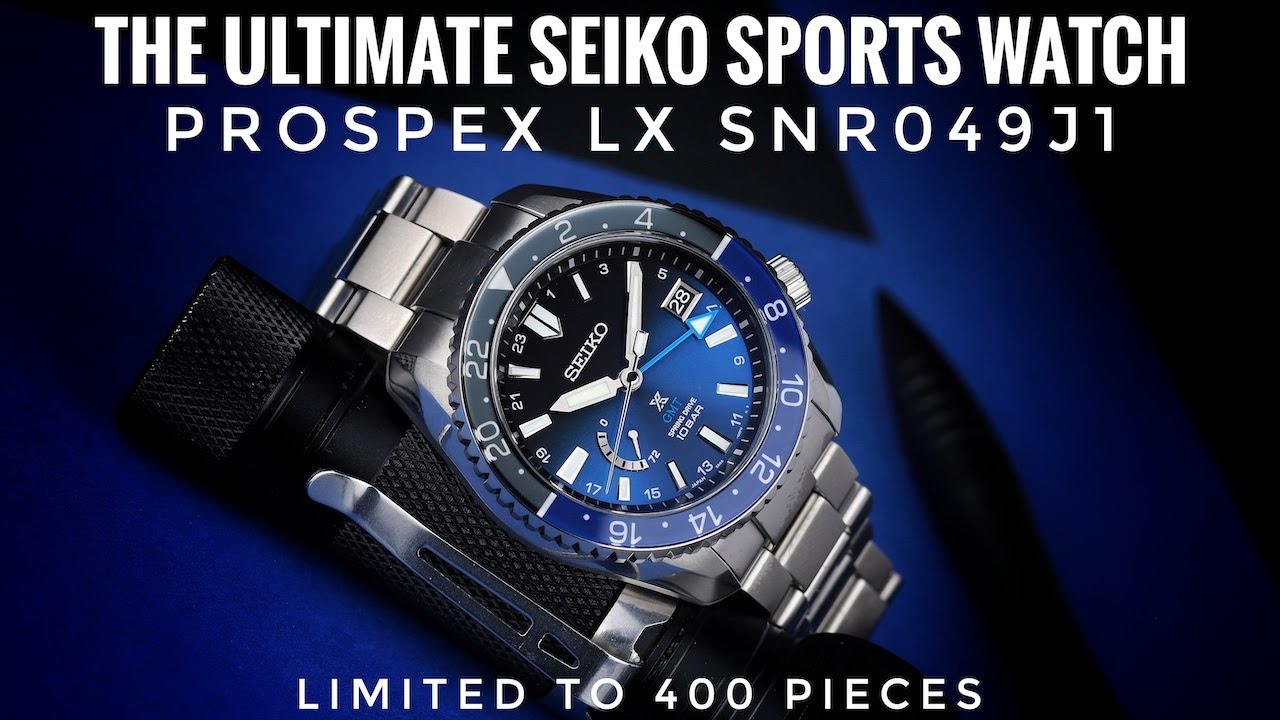 The Ultimate Seiko Sports Watch! Seiko Prospex LX SNR049J1 - YouTube