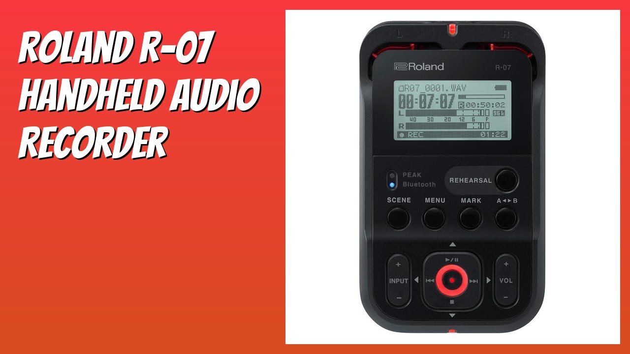REVIEW (2026): Roland R-07 Handheld Audio Recorder. Features