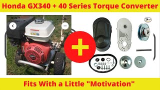 Big Block Stretched Motovox MBX10 Ep. 2 | Honda GX340 + Amazon 40 Series Torque Converter