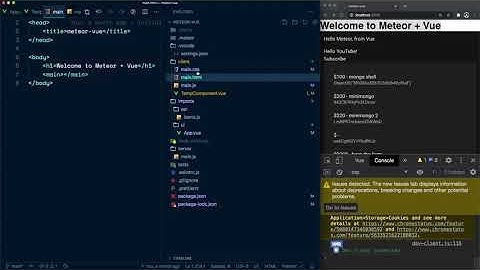 20: [Meteor + Vue] Vuetify List