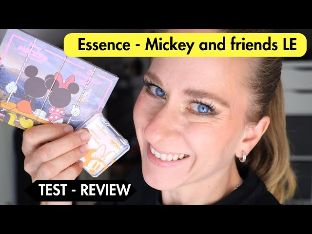 DISNEY ! Essence Mickey and Friends | SisterLove LE 2023 | Lidschatten  Palette und Blush - YouTube