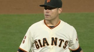 COL@SF: Moore's 11 strikeouts in 11 seconds