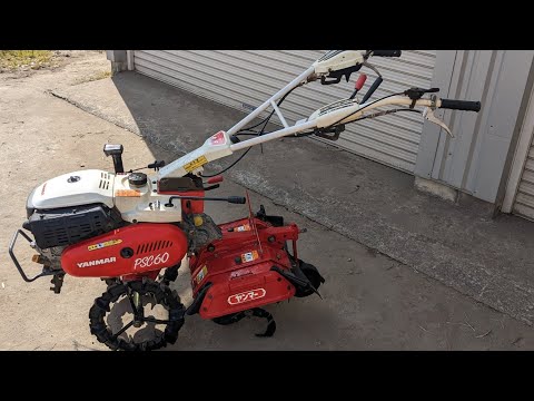 宝の山です。ヤンマー二輪ラグタイヤ管理機PSC60ふらみんごです。正転