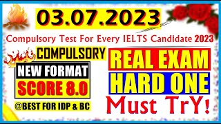 IELTS LISTENING PRACTICE TEST 2023 WITH ANSWERS | 03.07.2023