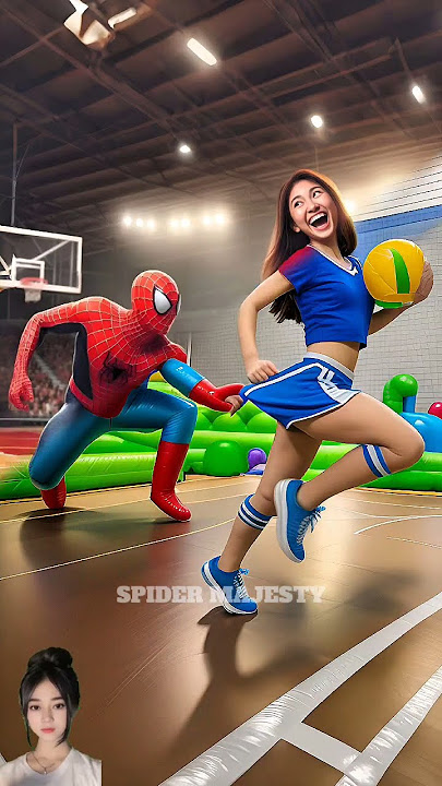 👑 Evolution of Spider-man: Spiderman playing basket ball2✅️ #avengers #spiderman #spidermajesty