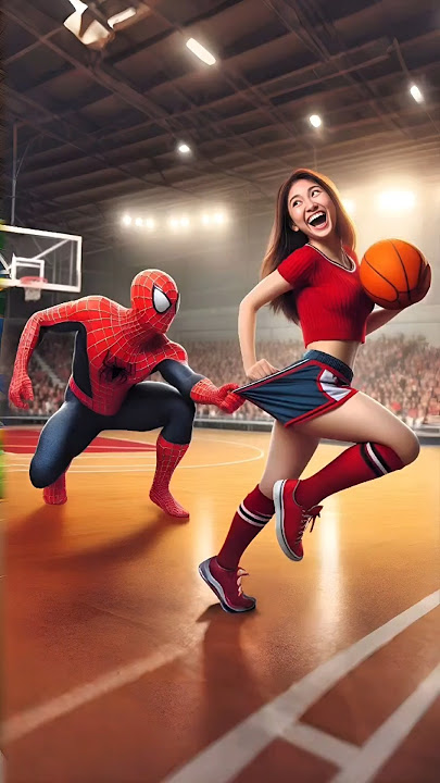 👑 Evolution of Spider-man: Spiderman playing basket ball2✅️ #avengers #spiderman #spidermajesty